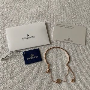 Swarovski Ginger Rose Gold-Plated Bracelet